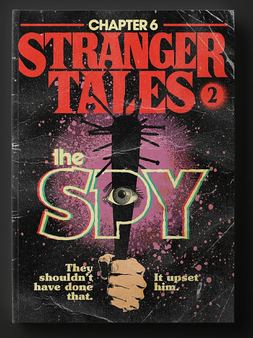 Brazilian Artist Turns Stranger Things Episodes Into 80's Printed Novels
