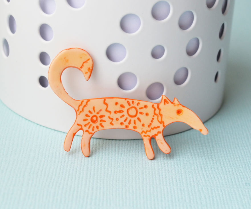 In My Free Time, I Design Cat Brooches From Polymer Clay In My Free Time, I Design Cat Brooches From Polymer Clay