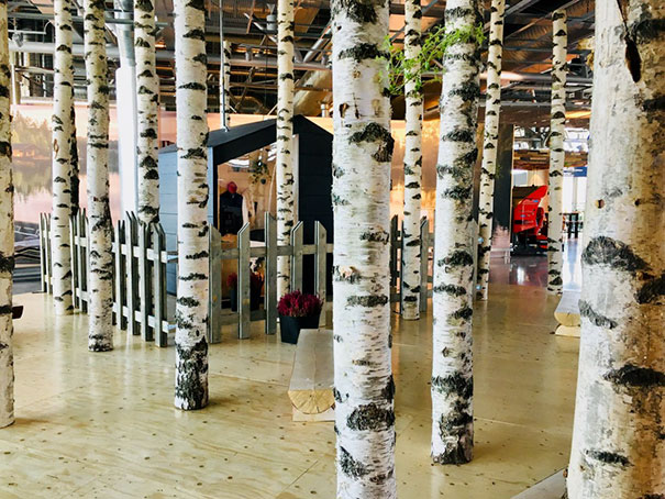 Wait. What? Cottage-Style Landscape At Helsinki Airport?