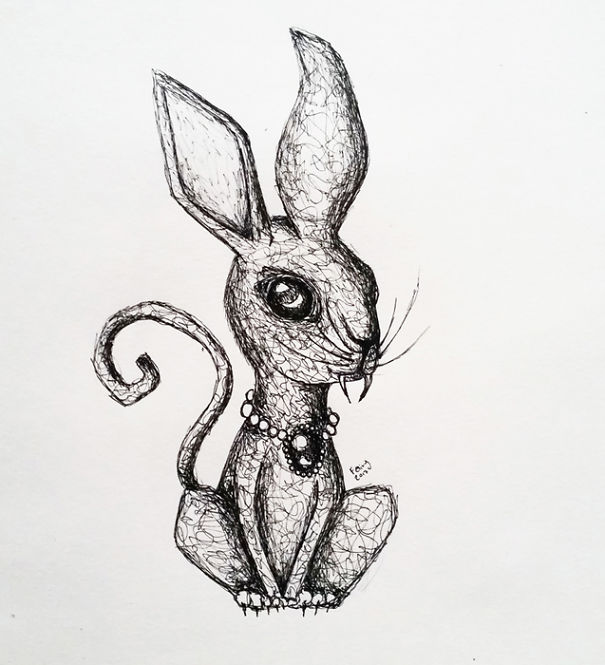 Creepy Surreal Inks That I Create