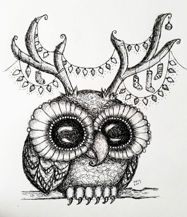 Creepy Surreal Inks That I Create