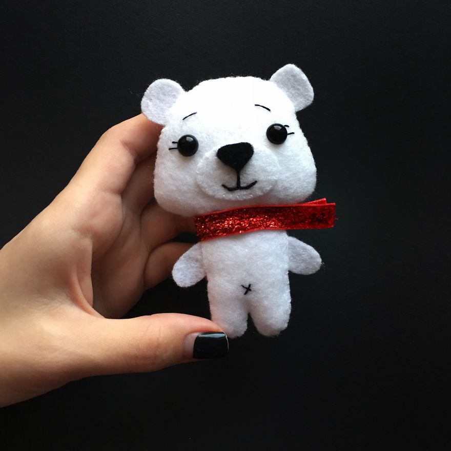 How To Sew A Felt Polar Bear Explained In 12 Simple Steps How To Sew A Felt Polar Bear Explained In 12 Simple Steps