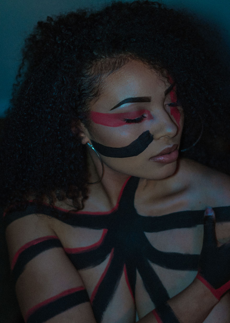 Photographer Combines Paint And Portrait Photography Like No One Else Ever Has