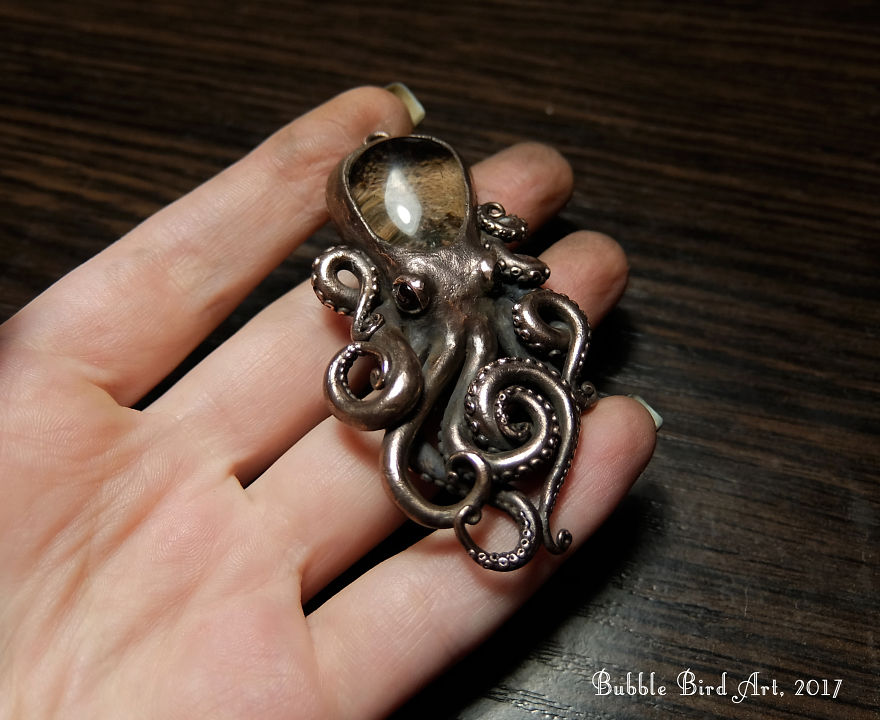 It Took For Me Almost Two Weeks To Make This Copper Electroformed Pendant