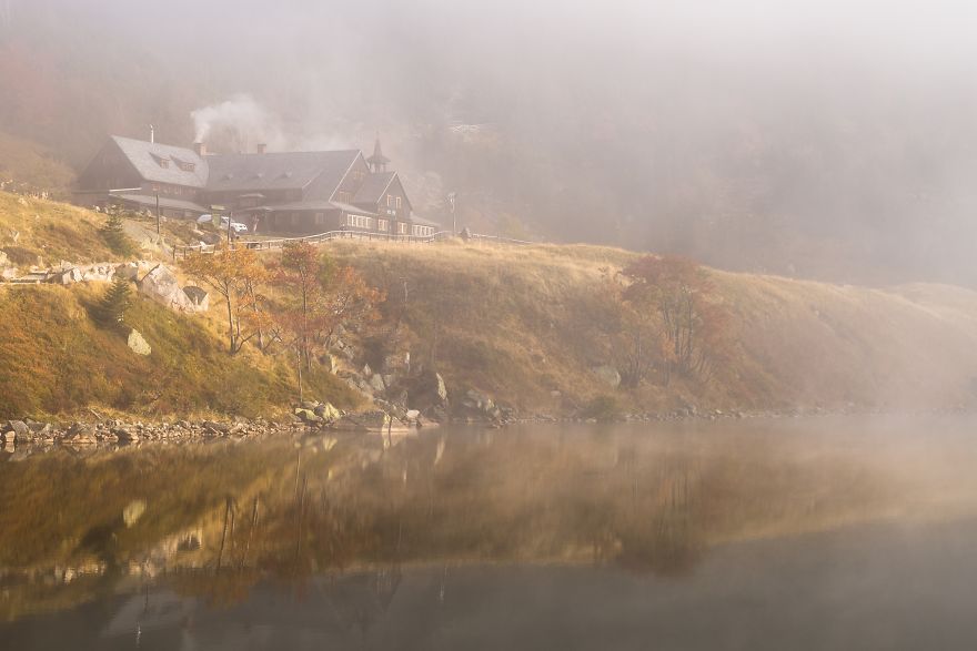 Incredible Temperature Inversion In The Karkonosze Mountains