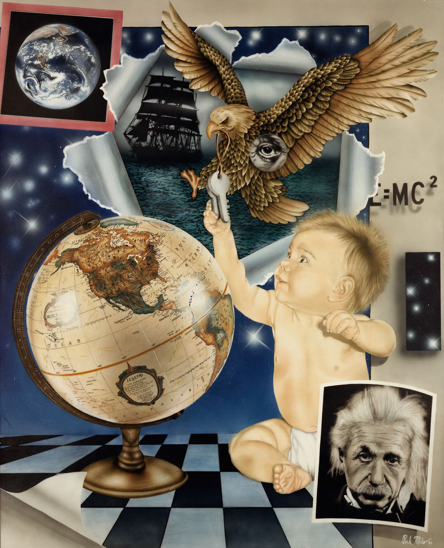 I Paint In Neorealist Fashion Using Acrylic Paint, An Airbrush And Hand Brush