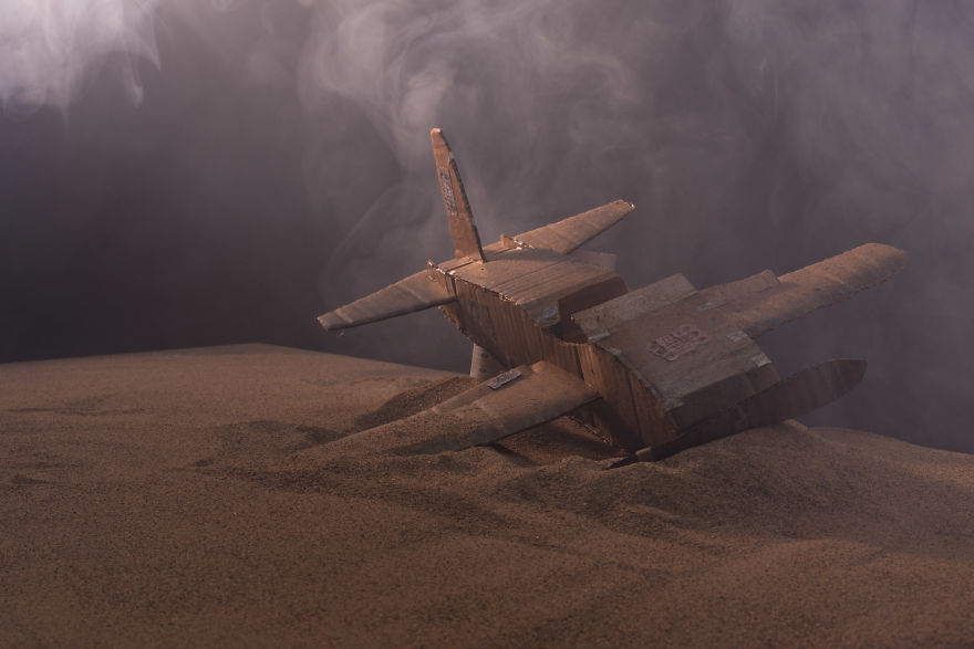 I Made Minifigures Out Of Cardboard And Created Story Around Them