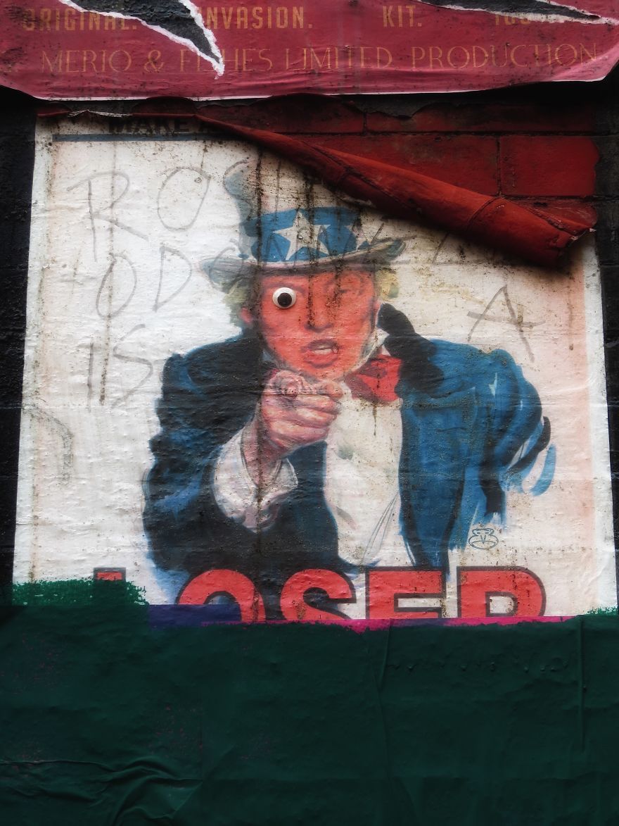 For 54 Weeks, I've Covered 'Resistance' Street Art Against Trump And I See No Sign Of Stopping Until He's Gone For 54 Weeks, I've Covered 'Resistance' Street Art Against Trump And I See No Sign Of Stopping Until He's Gone