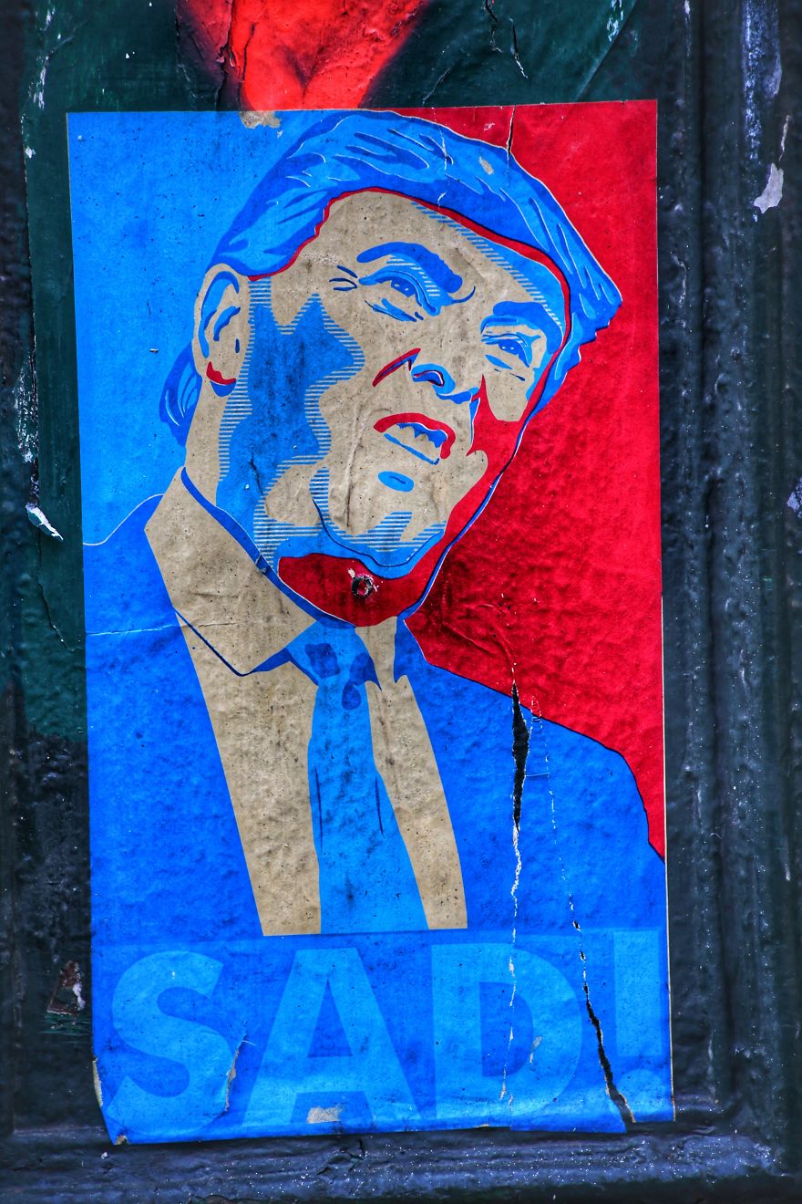 For 54 Weeks, I've Covered 'Resistance' Street Art Against Trump And I See No Sign Of Stopping Until He's Gone For 54 Weeks, I've Covered 'Resistance' Street Art Against Trump And I See No Sign Of Stopping Until He's Gone