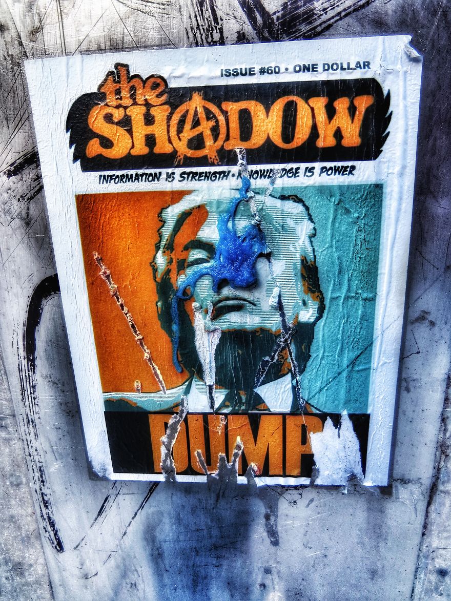 For 54 Weeks, I've Covered 'Resistance' Street Art Against Trump And I See No Sign Of Stopping Until He's Gone For 54 Weeks, I've Covered 'Resistance' Street Art Against Trump And I See No Sign Of Stopping Until He's Gone