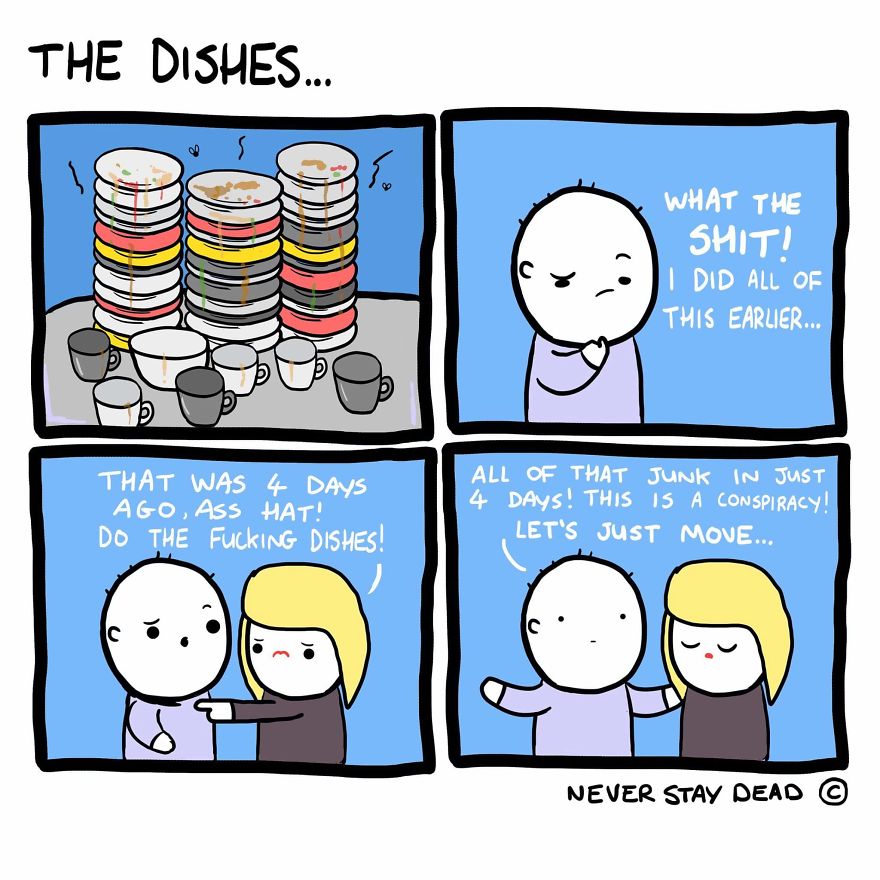 Funny, Cute, Sometimes Relatable, And Often Offensive Comics