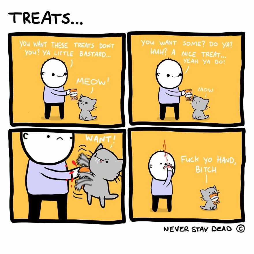 Funny, Cute, Sometimes Relatable, And Often Offensive Comics