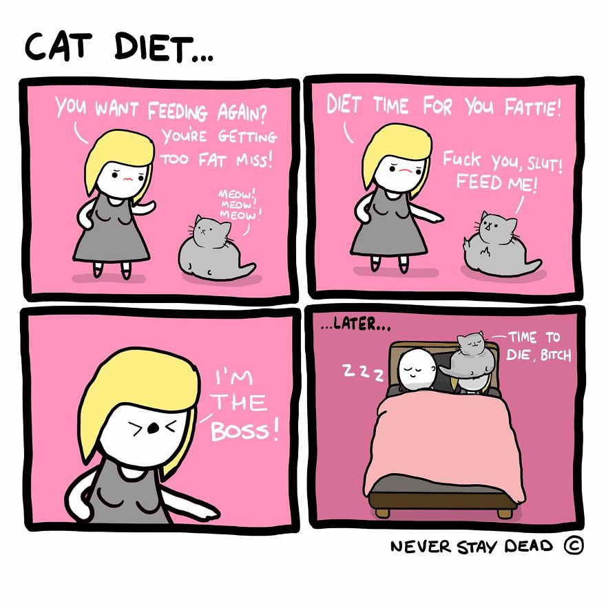 Funny, Cute, Sometimes Relatable, And Often Offensive Comics