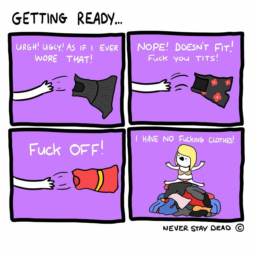 Funny, Cute, Sometimes Relatable, And Often Offensive Comics