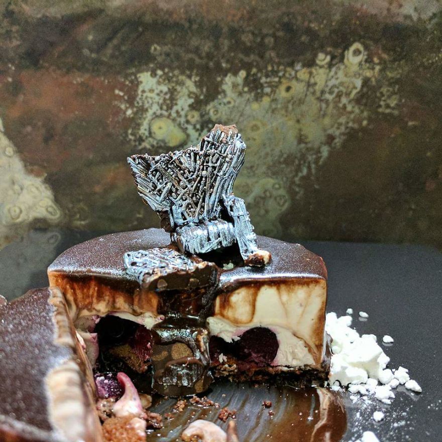Game Of Thrones Inspired Black Forest Mousse