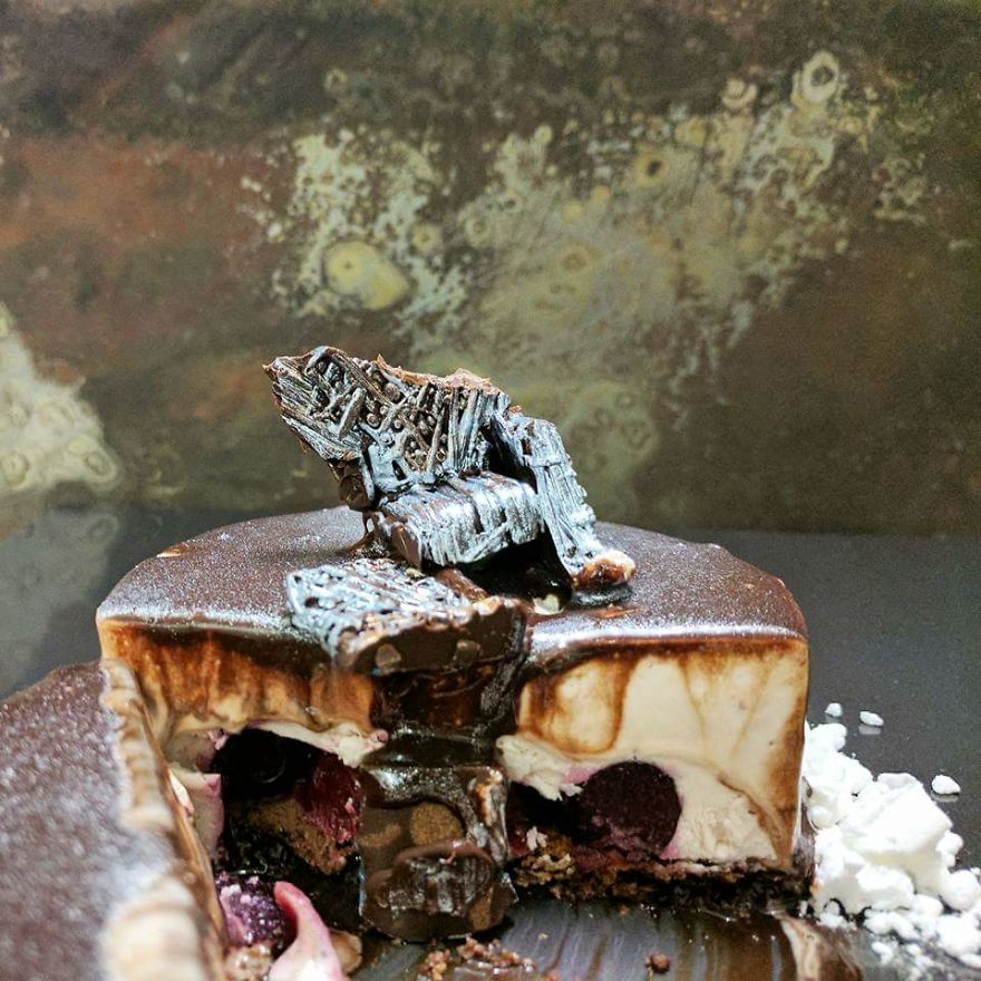 Game Of Thrones Inspired Black Forest Mousse