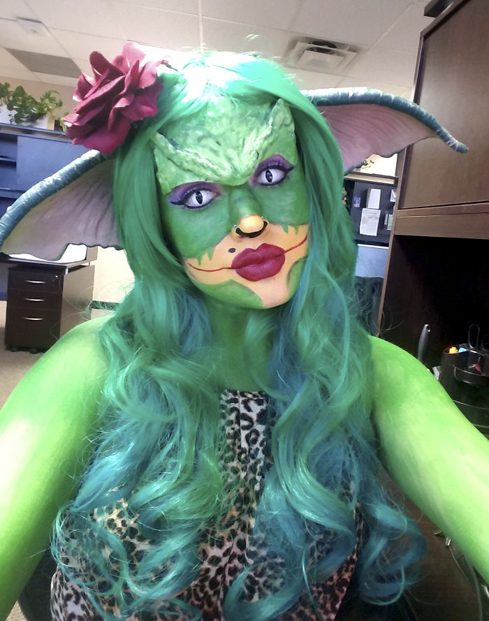 I Was Greta The Gremlin From The Movie "Gremlins 2"