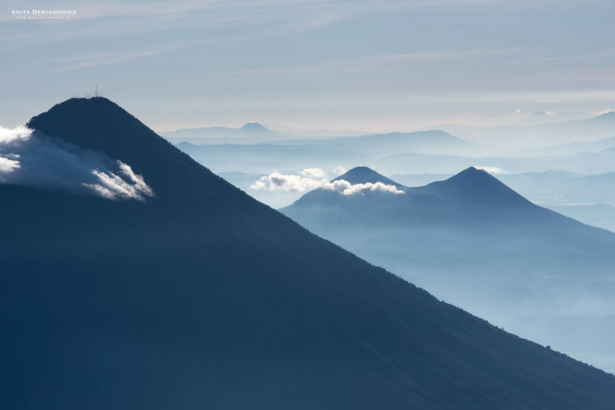 I Captured The Beauty Of The Volcano Fuego During The Eruption