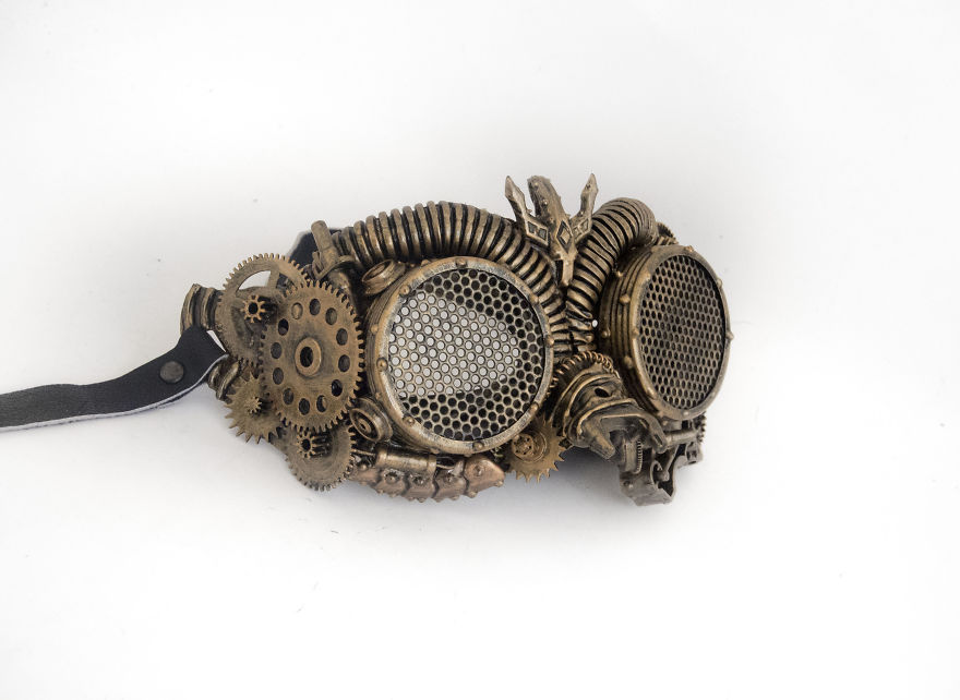 Handmade Steampunk Masks And Much More