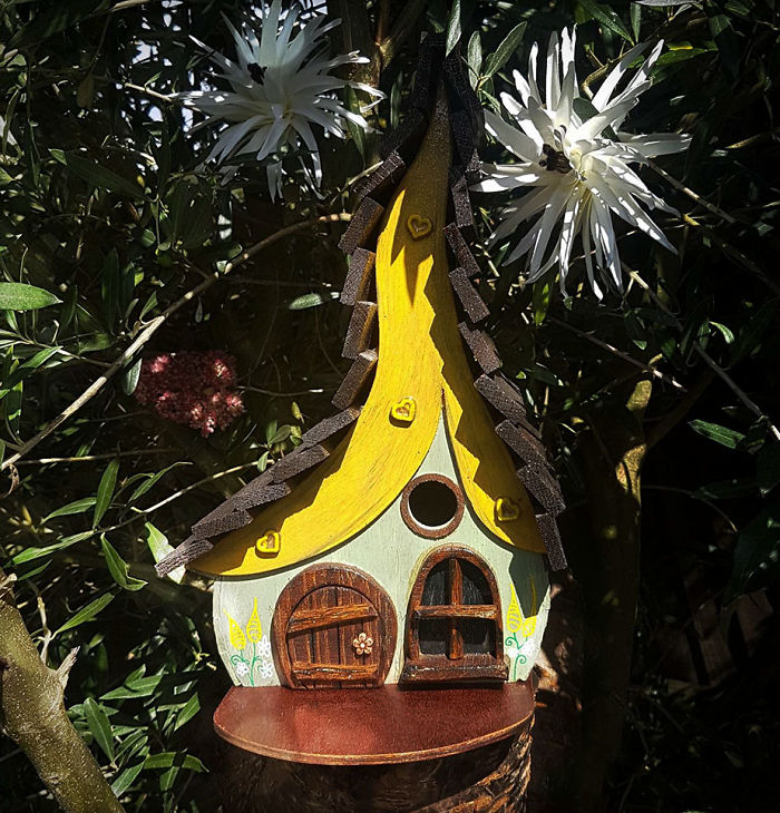 I Build Magical Palaces For The Little Birds In Your Garden.