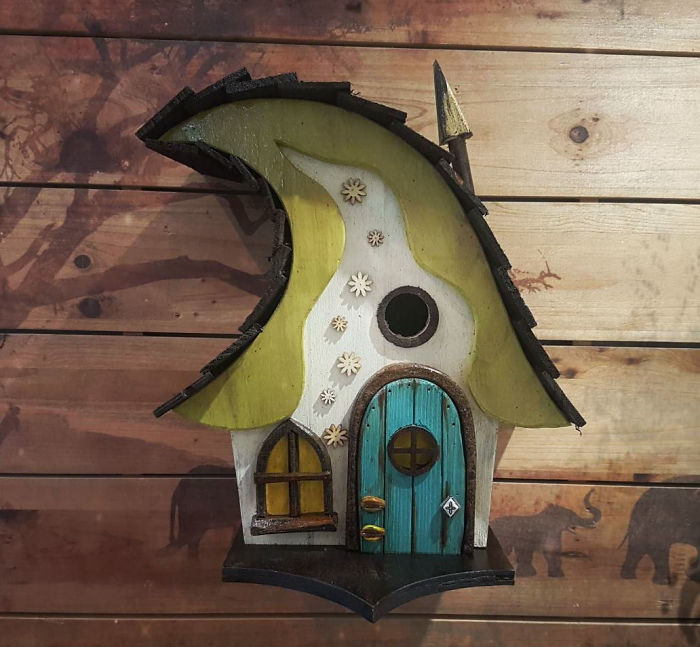 I Build Magical Palaces For The Little Birds In Your Garden.