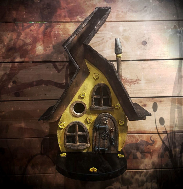 I Build Magical Palaces For The Little Birds In Your Garden.