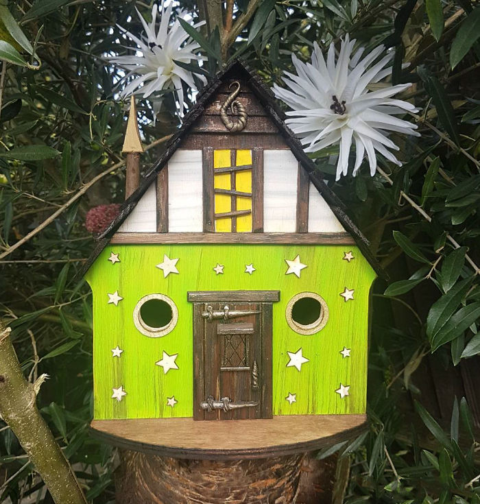 I Build Magical Palaces For The Little Birds In Your Garden.