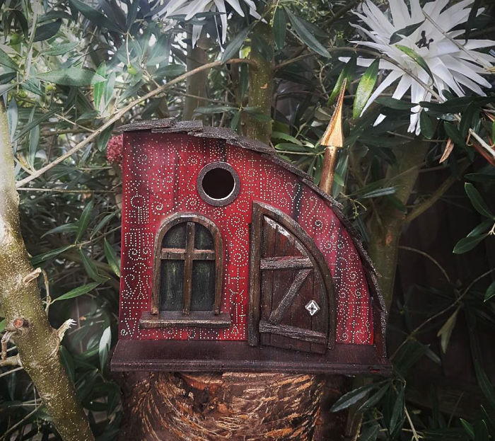 I Build Magical Palaces For The Little Birds In Your Garden.