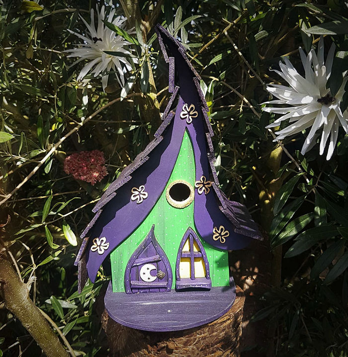 I Build Magical Palaces For The Little Birds In Your Garden.