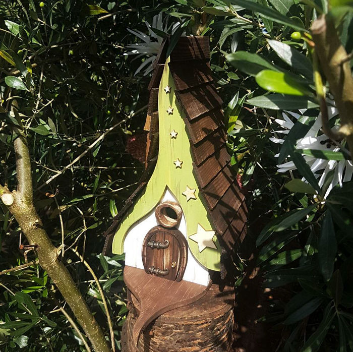 I Build Magical Palaces For The Little Birds In Your Garden.