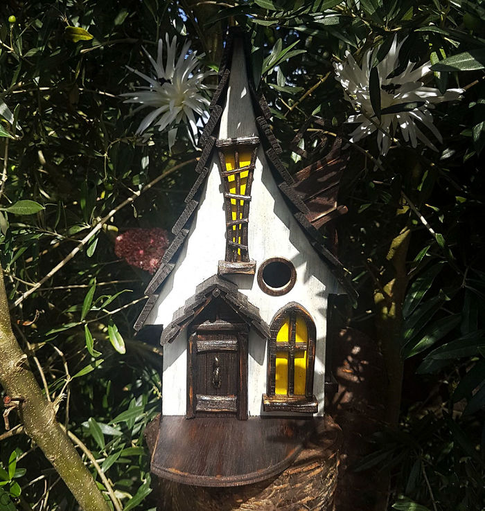 I Build Magical Palaces For The Little Birds In Your Garden.