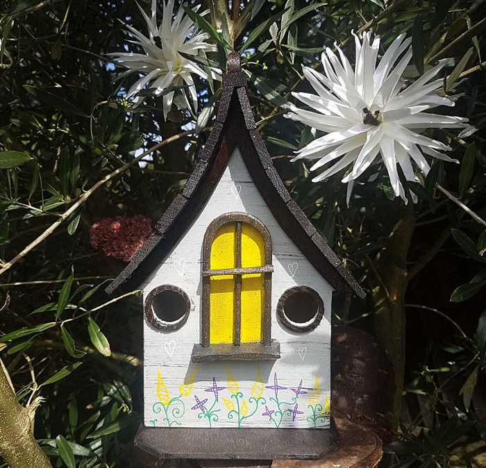 I Build Magical Palaces For The Little Birds In Your Garden.