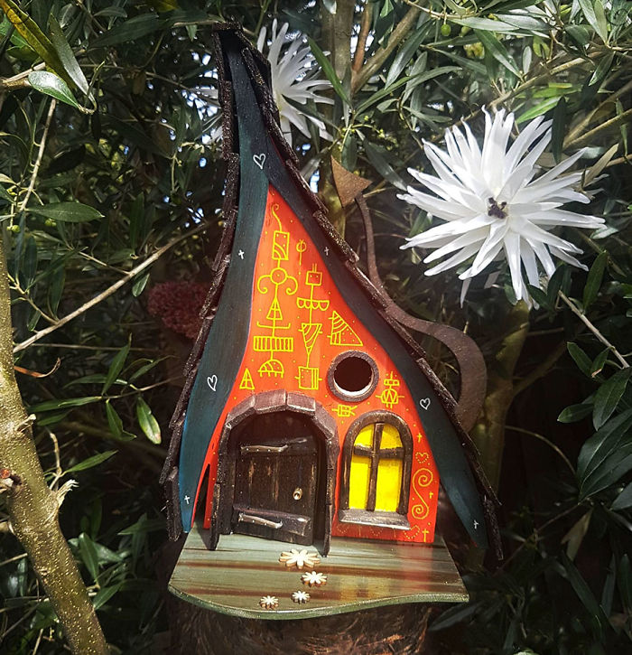 I Build Magical Palaces For The Little Birds In Your Garden.
