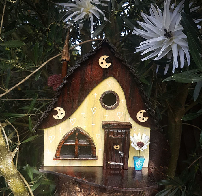 I Build Magical Palaces For The Little Birds In Your Garden.