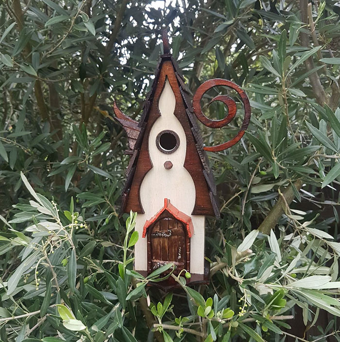 I Build Magical Palaces For The Little Birds In Your Garden.