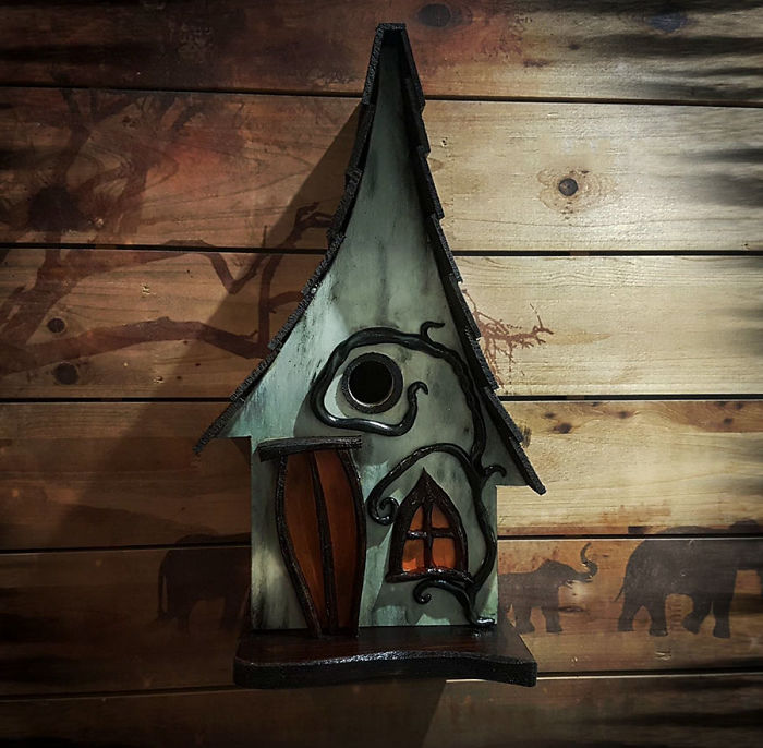 I Build Magical Palaces For The Little Birds In Your Garden.