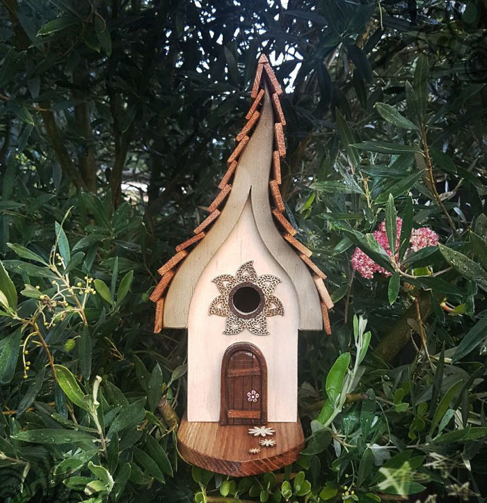 I Build Magical Palaces For The Little Birds In Your Garden.