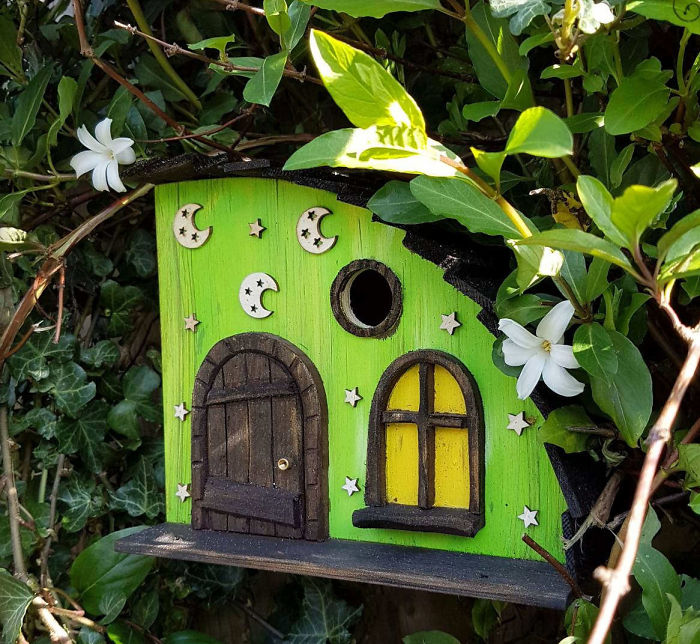 I Build Magical Palaces For The Little Birds In Your Garden.
