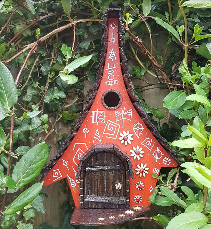 I Build Magical Palaces For The Little Birds In Your Garden.