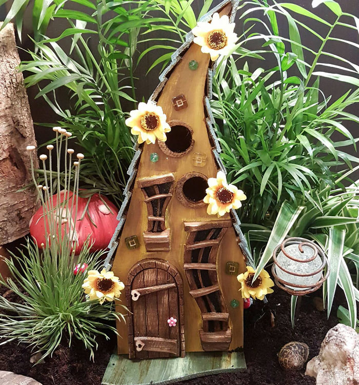 I Build Magical Palaces For The Little Birds In Your Garden.