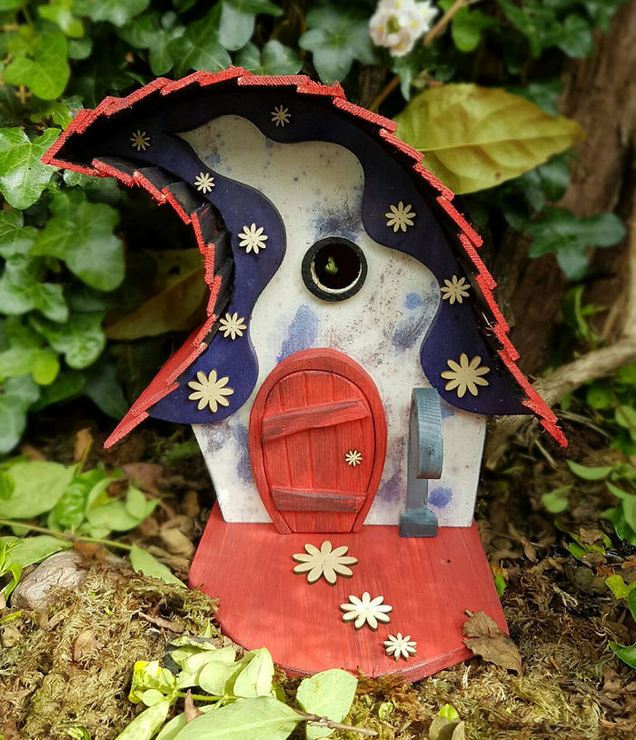 I Build Magical Palaces For The Little Birds In Your Garden.