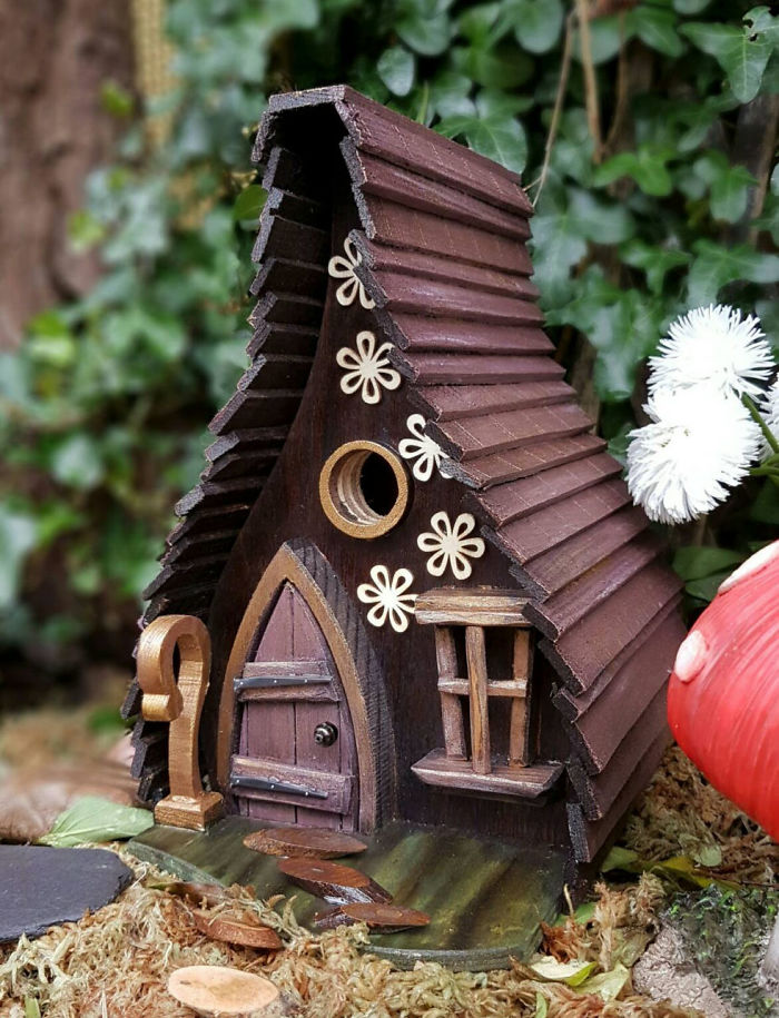 I Build Magical Palaces For The Little Birds In Your Garden.