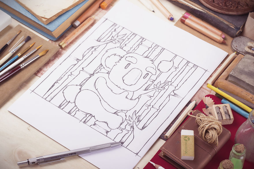 I Made These Papercut Illustrations For My Daughter's Room I Made These Papercut Illustrations For My Daughter's Room