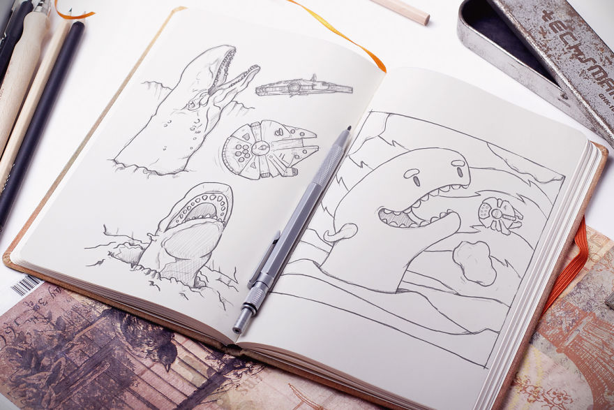 I Made These Papercut Illustrations For My Daughter's Room I Made These Papercut Illustrations For My Daughter's Room