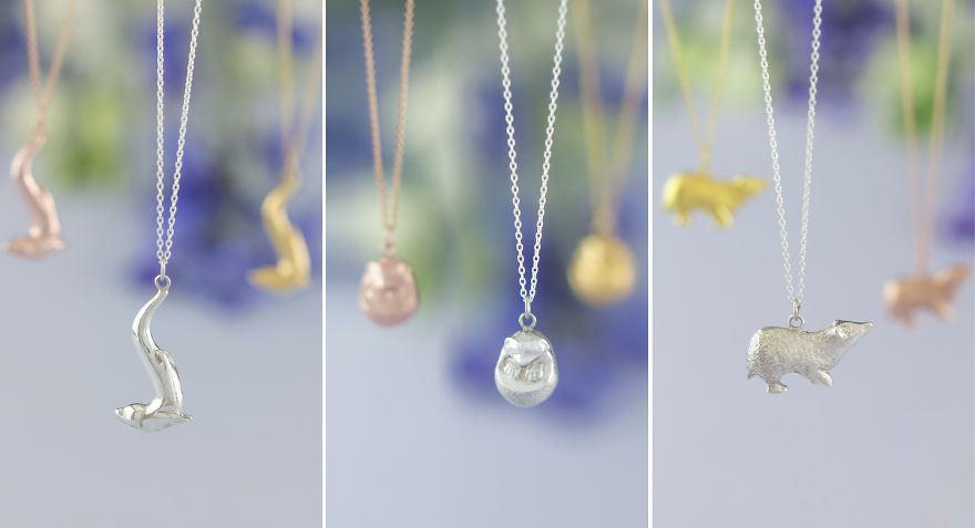 I Make Characterful Animal Jewellery For Him And Her Out Of Precious Metals