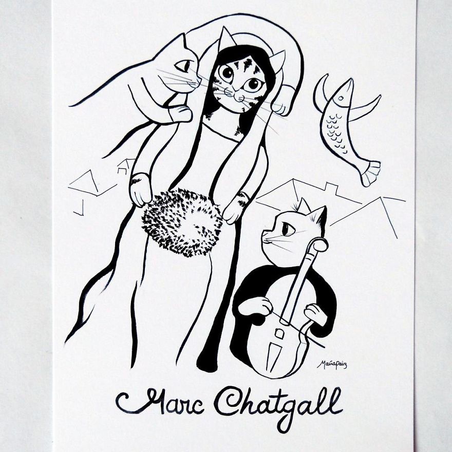 Marc Chatgall's La Miauée