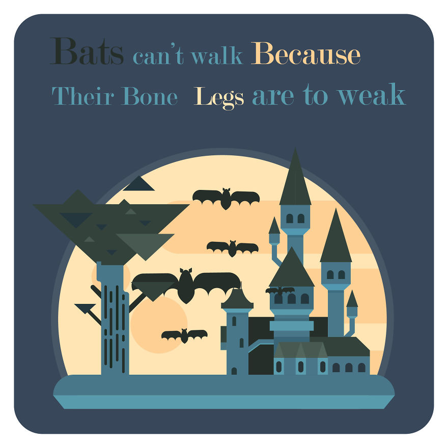 I Post Funny Facts And Vector Flat Designs On Instagram