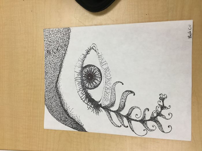 My First Attempt At Pointallism And Other Art Projects