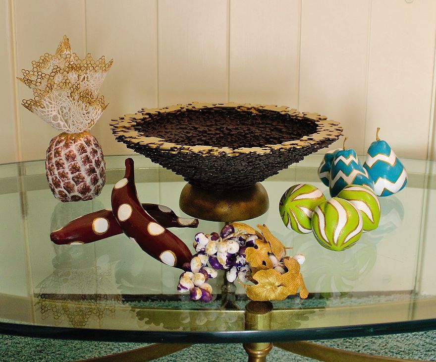 A Bowl Made From Puzzle Pieces Inspired By Charlie And The Chocolate Factory