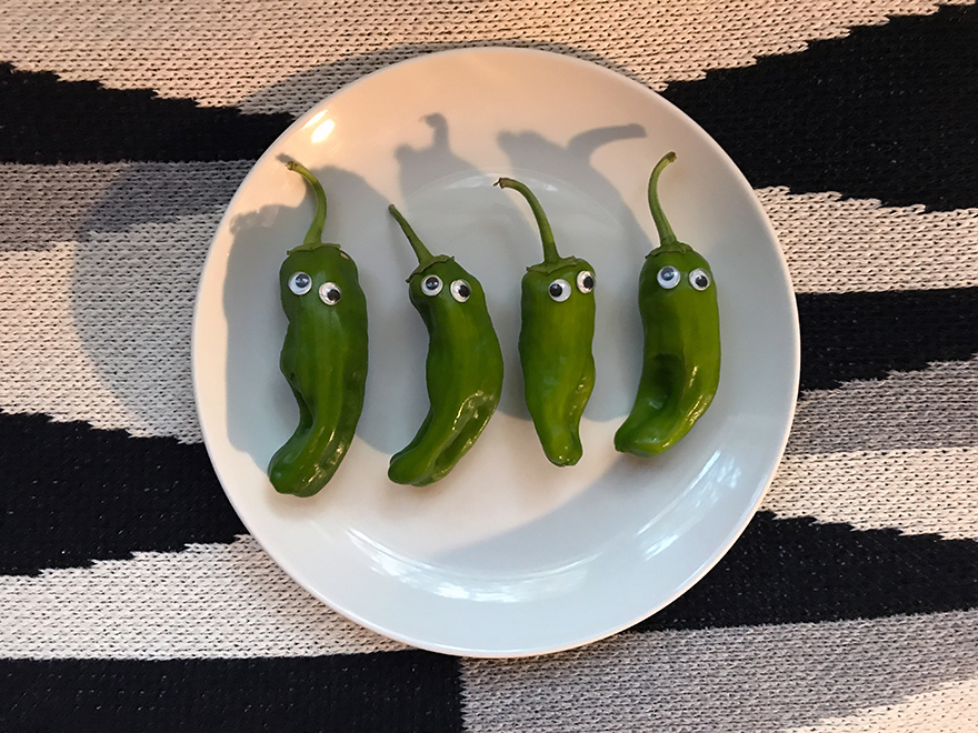 I Play With My Food By Adding Googly Eyes To Everything